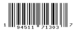 UPC barcode number 194511713037