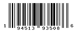 UPC barcode number 194513935086