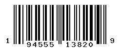 194555138209 barcode