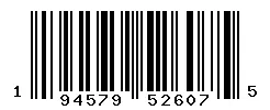 UPC barcode 194579526075