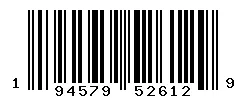 UPC barcode 194579526129