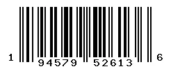 UPC barcode 194579526136