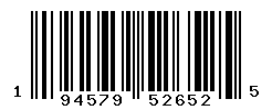 UPC barcode number 194579526525