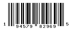 UPC barcode number 194579829695