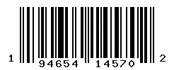 UPC barcode 194654145702