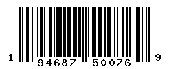 upc 194687500769 barcode image