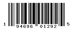 UPC barcode 194696012925