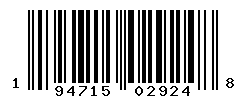 UPC barcode number 194715029248