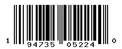 194735052240 barcode