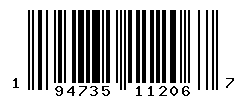 UPC barcode number 194735112067