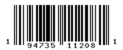 UPC barcode number 194735112081