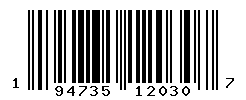 UPC barcode number 194735120307