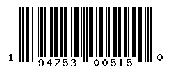 UPC barcode number 194753005150