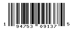 UPC barcode number 194753091375