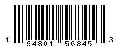 UPC barcode number 194801568453