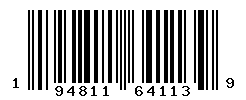 upc 194811641139 barcode image