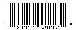 UPC barcode number 194812568138