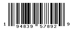 UPC barcode number 194839578929