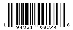 194851063748 barcode