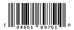 UPC barcode number 194851897510