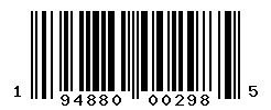 upc 194880002985 barcode image