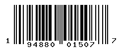 UPC barcode number 194880015077