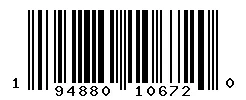 194880106720 barcode