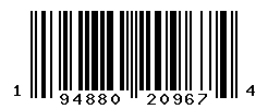 upc 194880209674 barcode image
