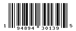 UPC barcode number 194894301395