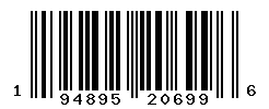 UPC barcode number 194895206996