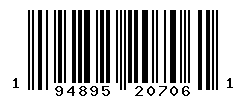 UPC barcode number 194895207061