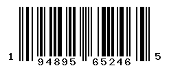 UPC barcode number 194895652465