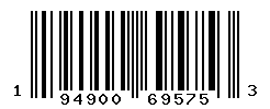 UPC barcode number 194900695753