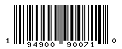 upc 194900900710 barcode image