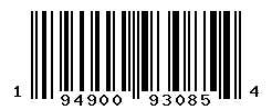 UPC barcode number 194900930854