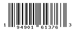 UPC barcode number 194901613763