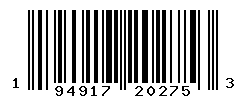 upc 194917202753 barcode image