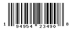 UPC barcode number 194954234908 lookup