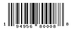 UPC barcode number 194956800088