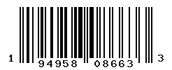 UPC barcode number 194958086633 lookup