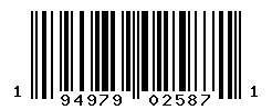 194979025871 barcode