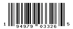194979033265 barcode