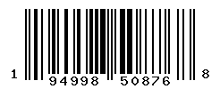 UPC barcode number 194998508768