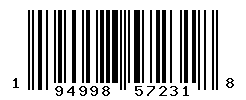 UPC barcode number 194998572318