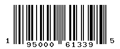 UPC barcode number 195000613395 lookup