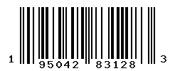 UPC barcode number 195042831283