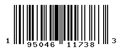 UPC barcode number 195046117383