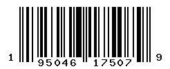 UPC barcode number 195046175079