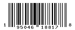 UPC barcode number 195046188178