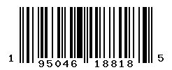 UPC barcode number 195046188185